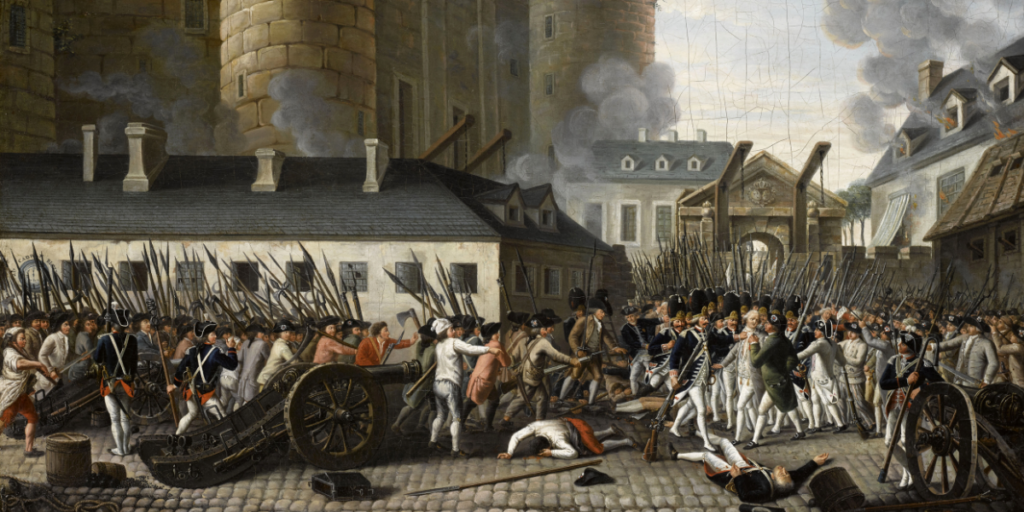 Unknown Painter XVIIIth Century (Wikipedia) -Storming of the Bastille
